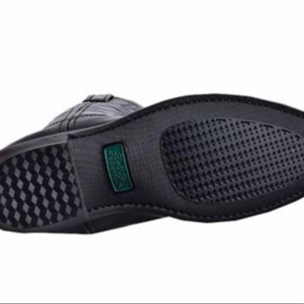 SALE 🎉🎉 Laredo 4240 Western Cowboy Work Men’s black leather 11 1/2 rubber sole - Picture 9 of 10